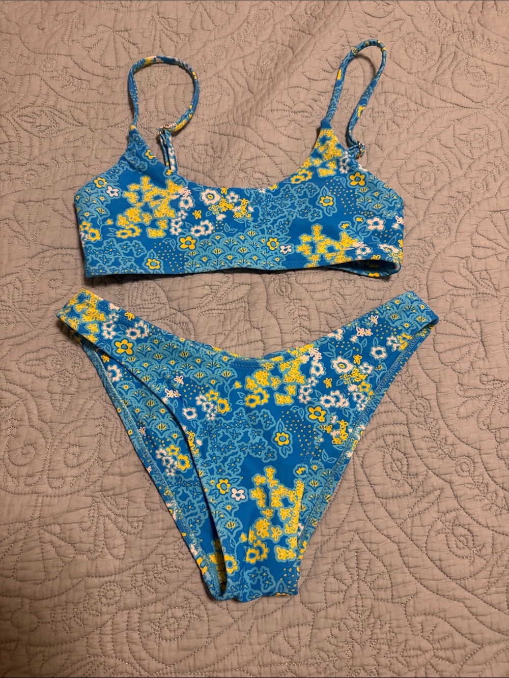 Honey Swim Bralette Bikini- XS